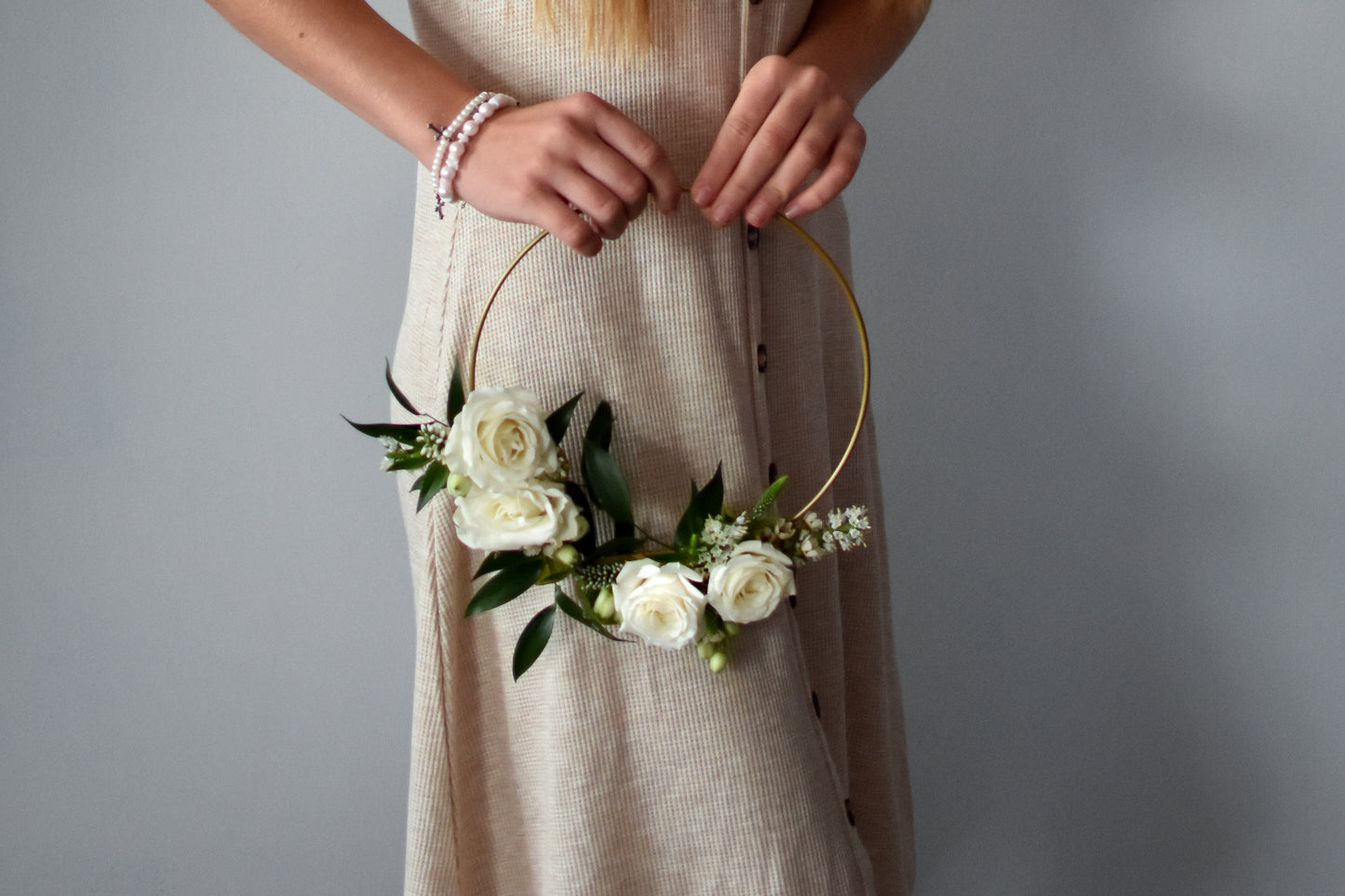 Flower Girl Hoop