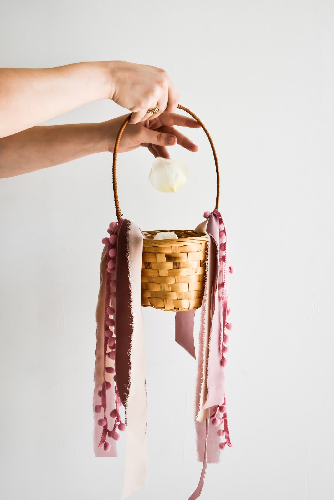 Basket with Petals