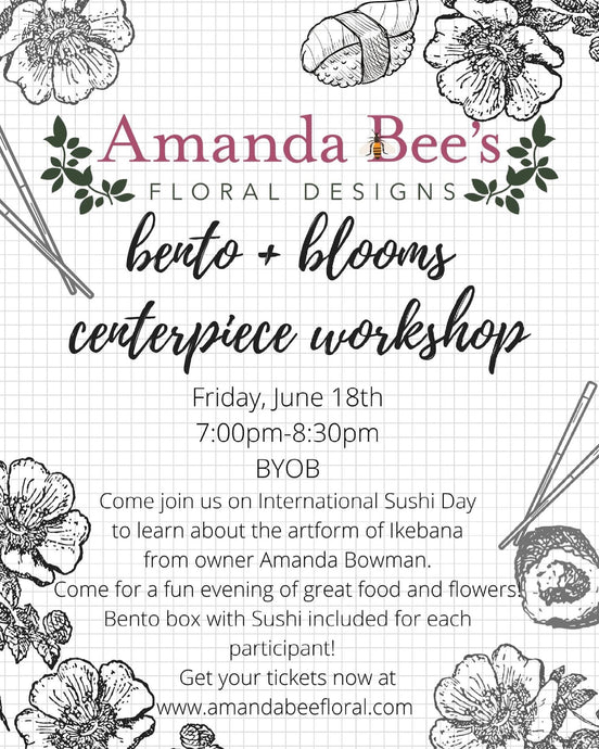 Bento + Blooms Workshop
