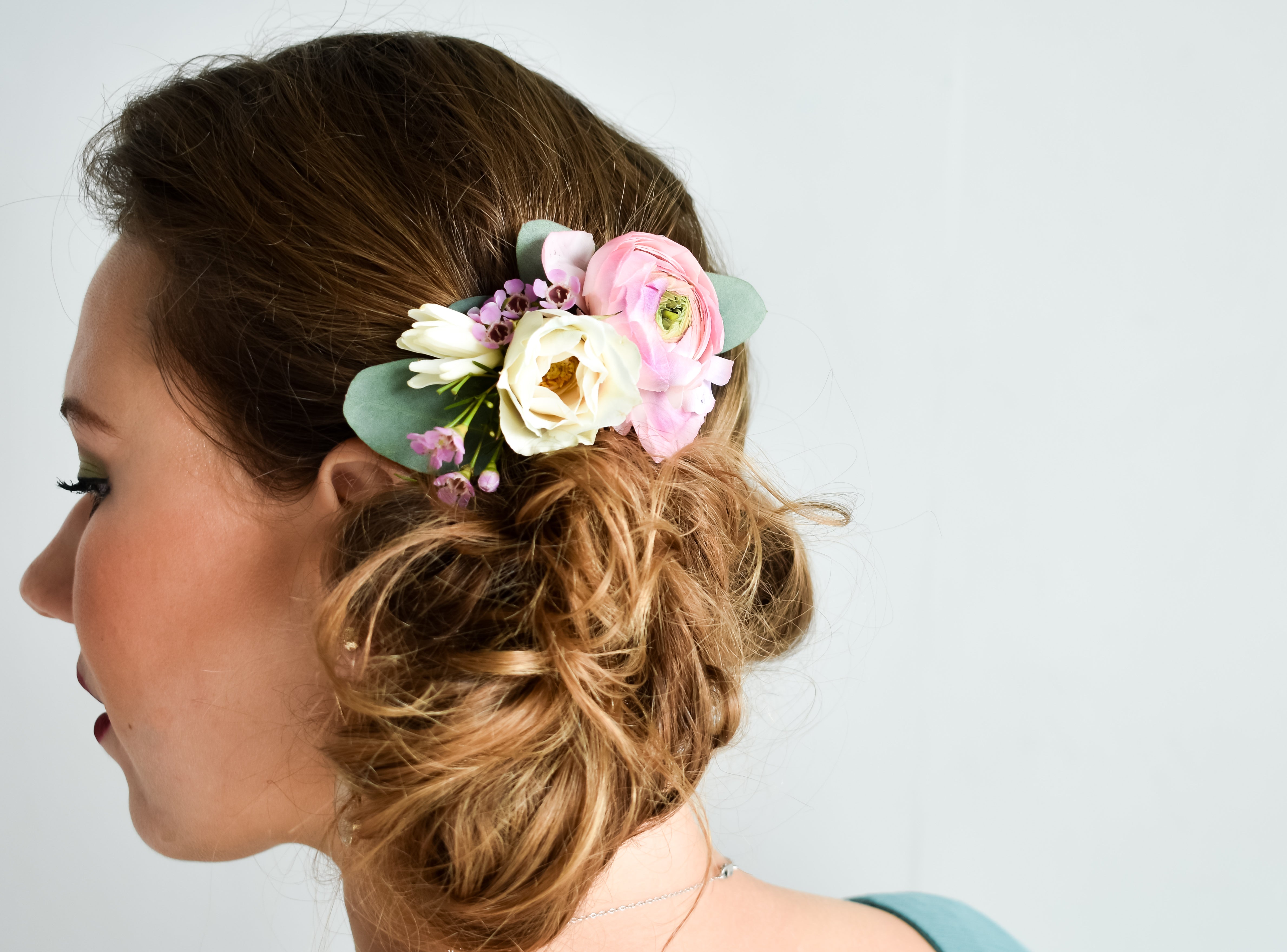 floral bride hairstyle – Yuan's fashion and beauty choice